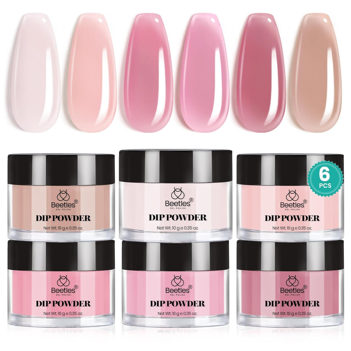 Beetles Gel Polish front packaging showing kit contents and ease