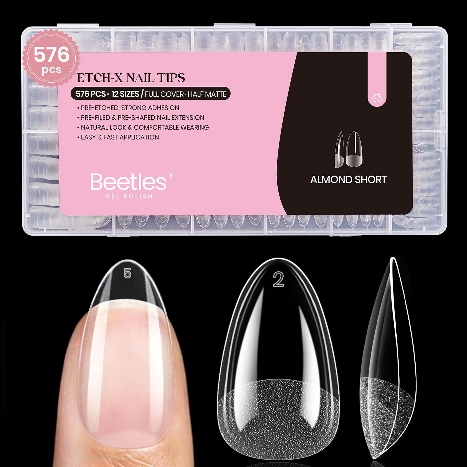 beetles front packaging showing full 576pcs kit and clear contents benefit quick access