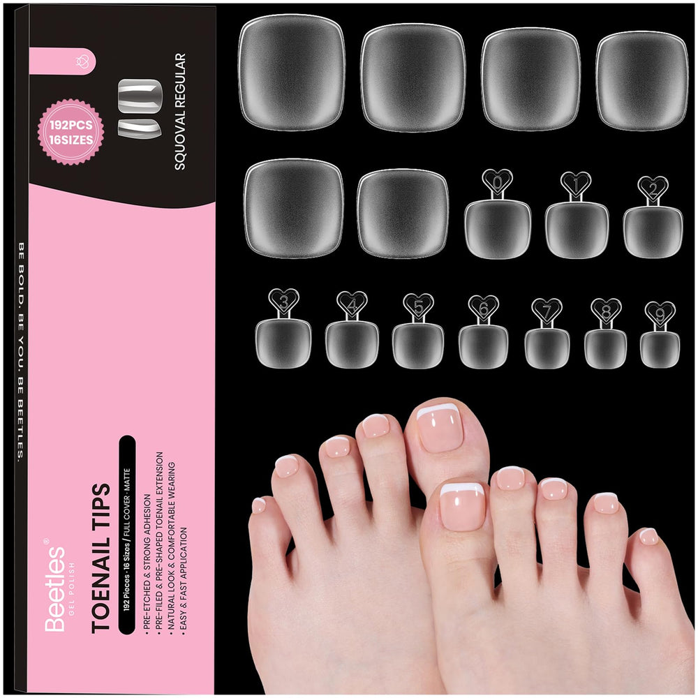 beetles front packaging showing full 192-piece set and sizes, clear kit benefit