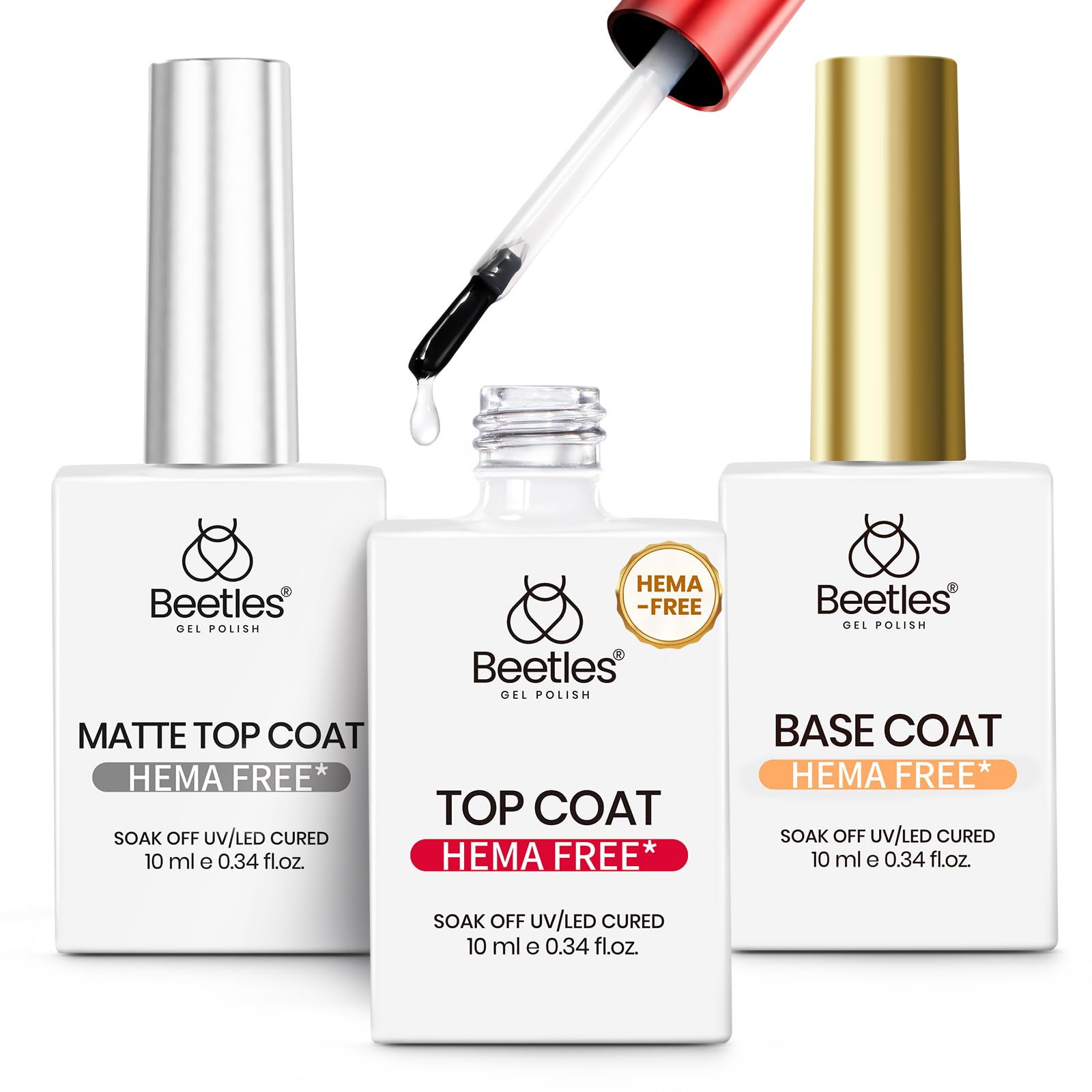 beetles front packaging showing trio set and clear labels, easy identification