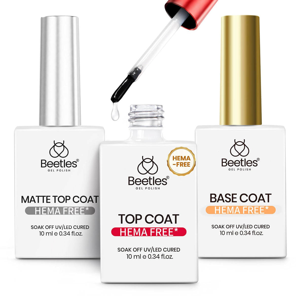 beetles front packaging showing trio set and clear labels, easy identification