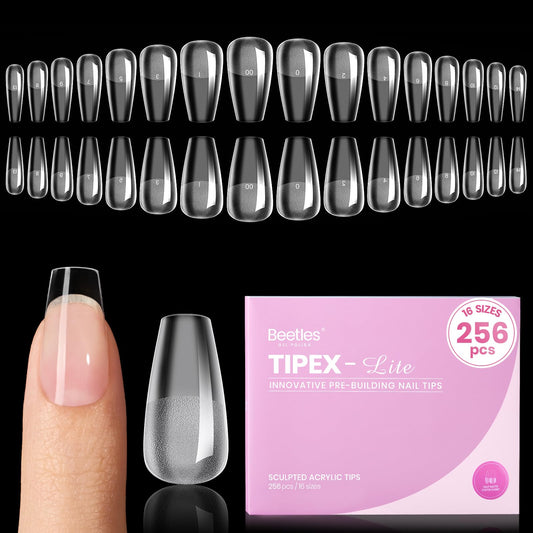 Beetles gel polish front packaging showing 256 tips and quick selection benefit