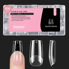 beetles gel polish front packaging showing full 576-piece kit and sizes