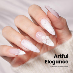 Beetles cured glossy nails showing long-lasting shine after top coat