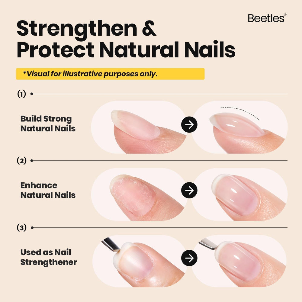 Beetles Gel Polish brush close-up demonstrating precise application and control