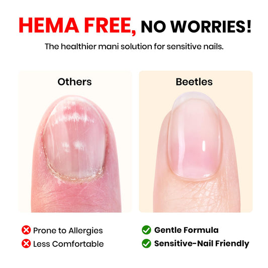 beetles Gel Base Coat soft precision brush delivering controlled, streak-free application benefit
