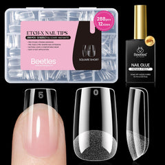 Beetles Gel Etch-X front packaging showing kit contents and benefit of complete set