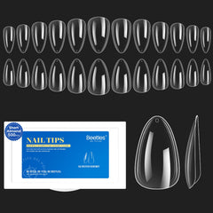 Beetles Gel Polish front packaging showing full 504-piece kit and benefits