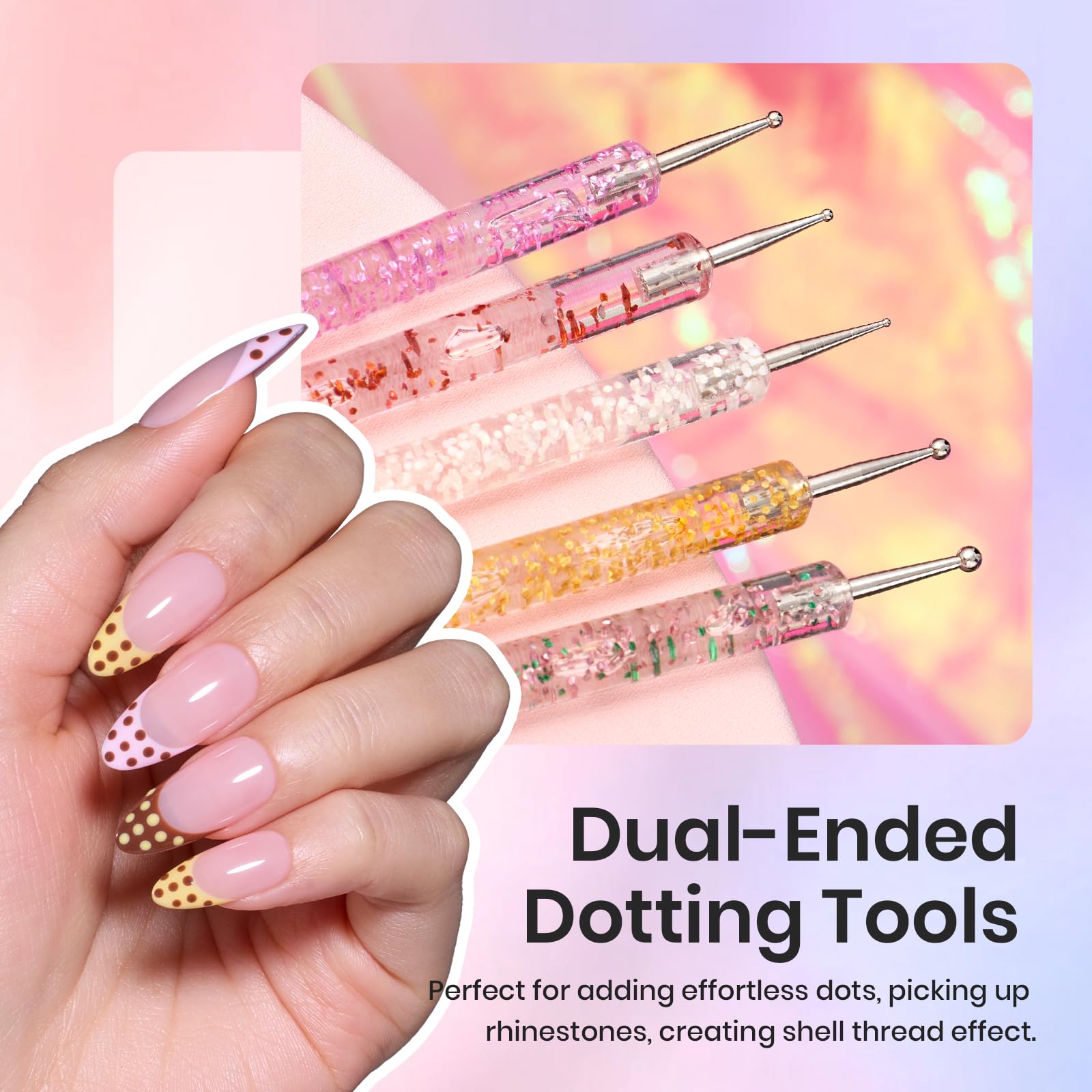 beetles Gel Polish metal handle close-up highlighting ergonomic grip and durability