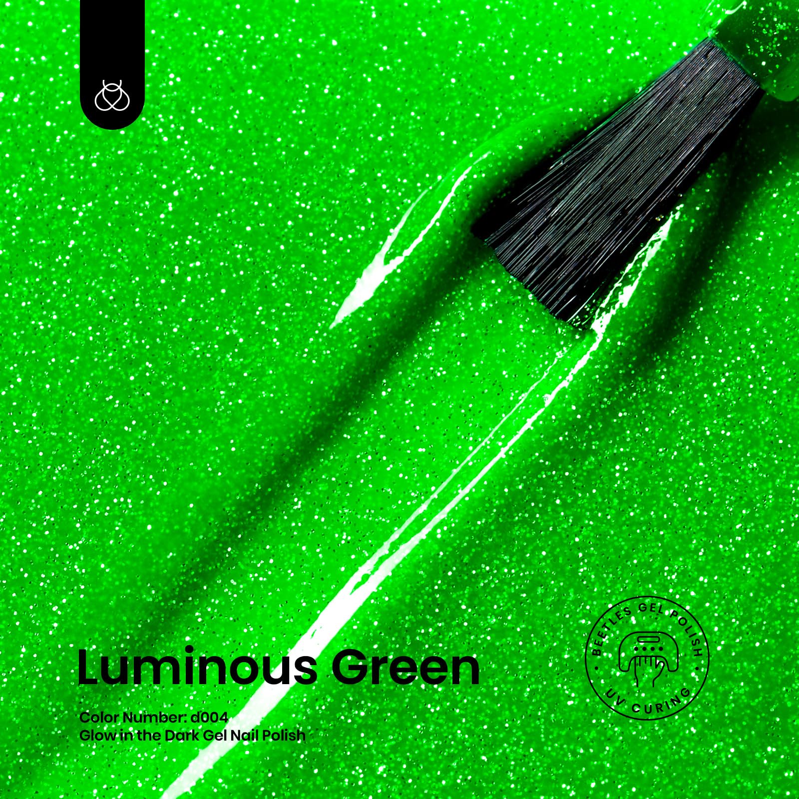 Beetles Gel Polish brush stroke on white card showing smooth pigmented coverage