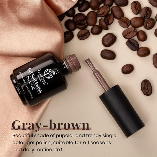 beetles Gel Polish brush close-up demonstrating smooth application benefit