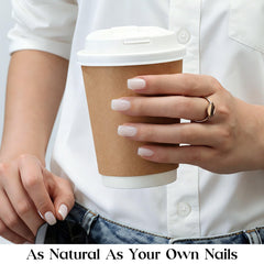 Beetles Gel Polish close-up of curved cuticle edge for seamless natural fit and comfort
