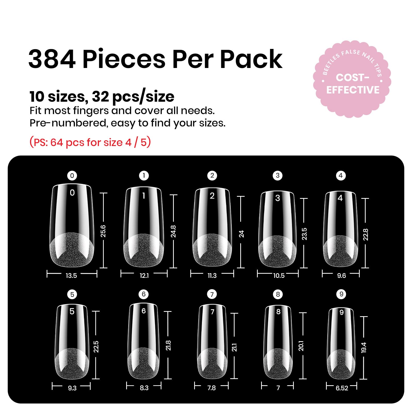 beetles gel polish customized nail art applied over tips for versatile styling