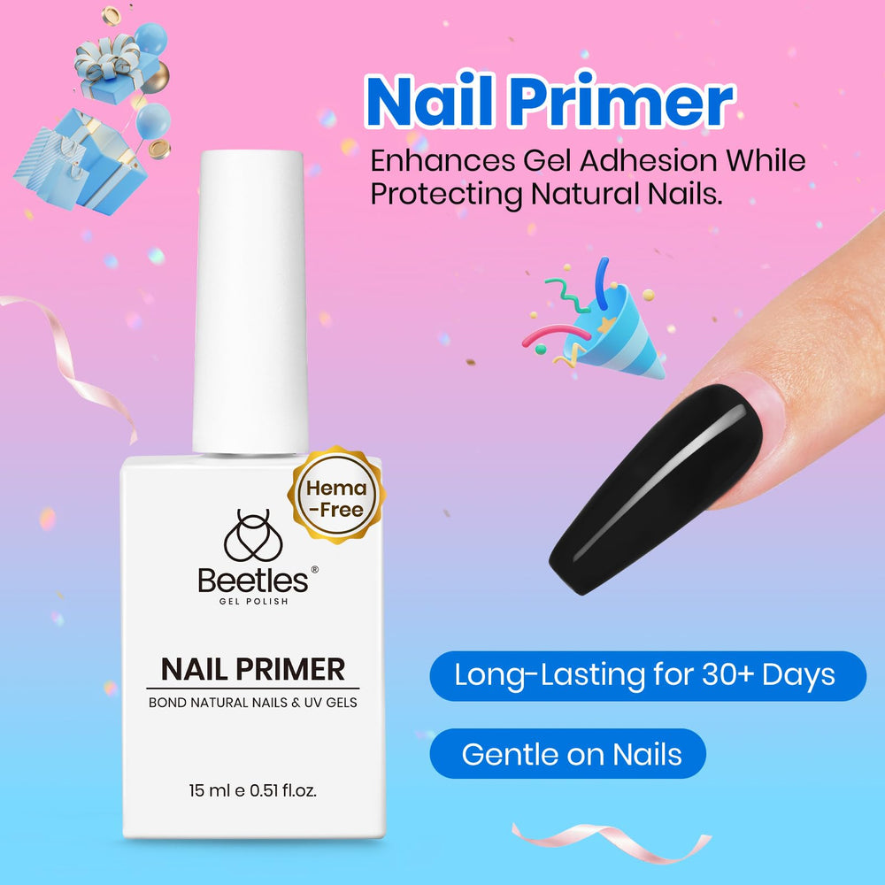 Beetles Gel Polish dehydrator close-up demonstrating clear formula and fast drying