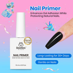 Beetles Gel Polish dehydrator close-up demonstrating clear formula and fast drying