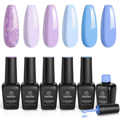 beetles gel polish gift box styled scene presenting as a ready spring gift