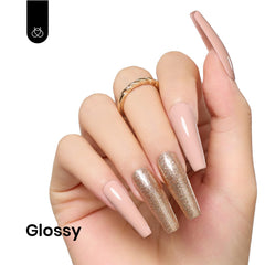 beetles hazelnut milk swatch on hand showing natural nude finish benefit