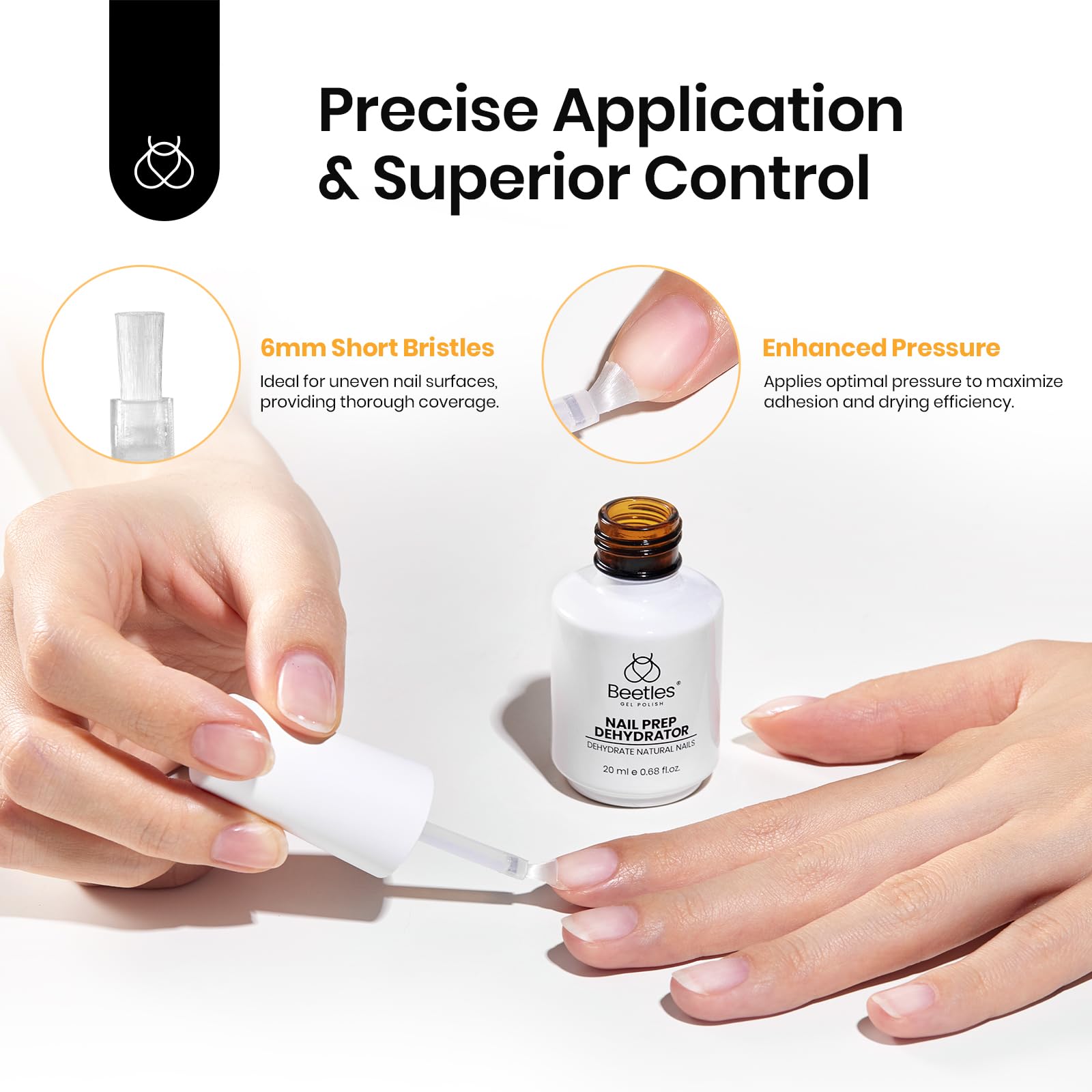 beetles Gel Polish staged in salon setting with tools showing practical professional use and quick prep