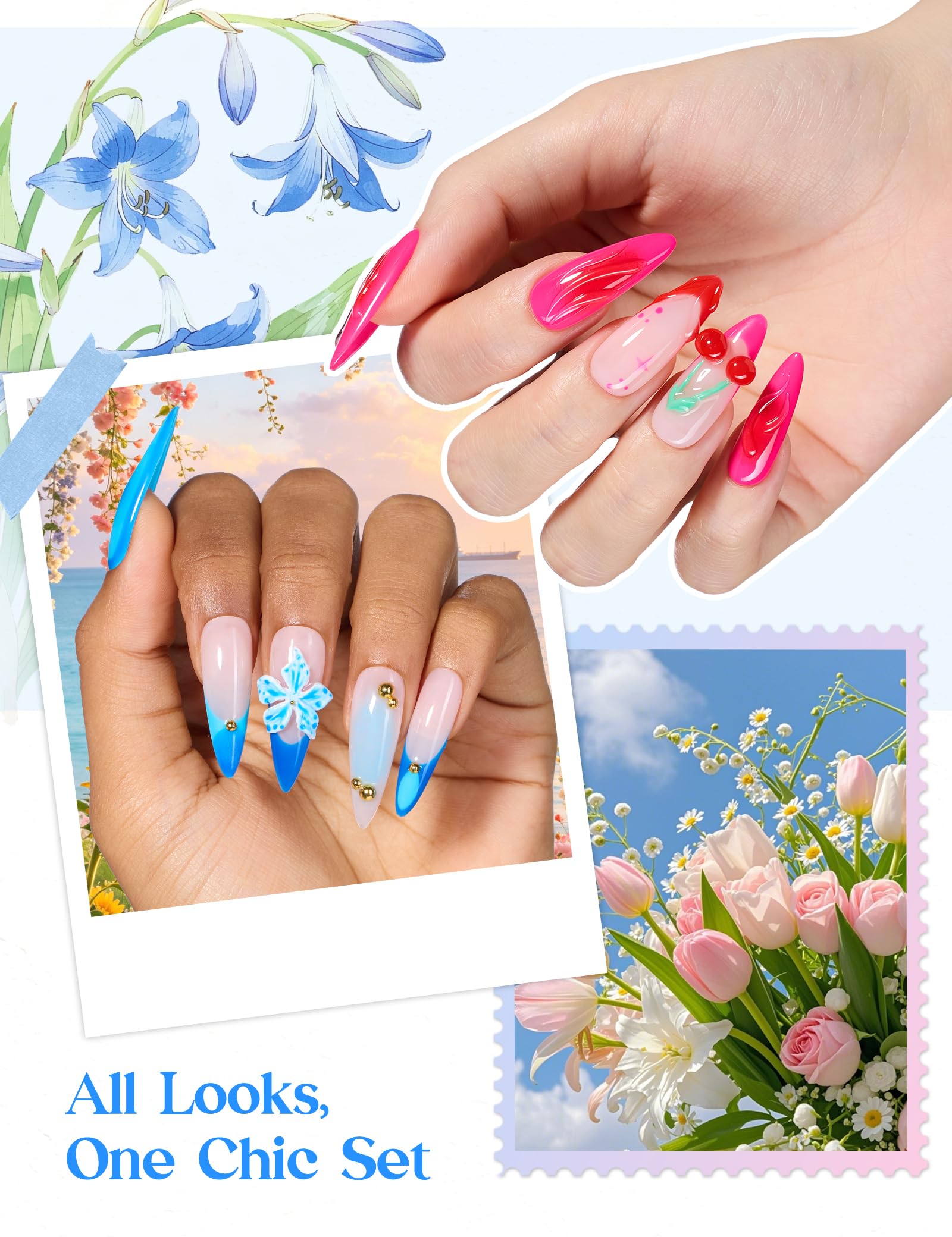 beetles Gel Polish lamp in use curing nails for fast glossy, chip-resistant finish