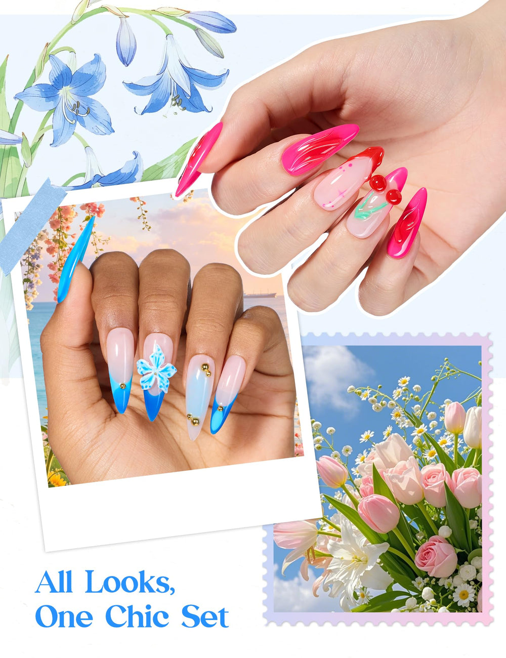 beetles Gel Polish lamp in use curing nails for fast glossy, chip-resistant finish