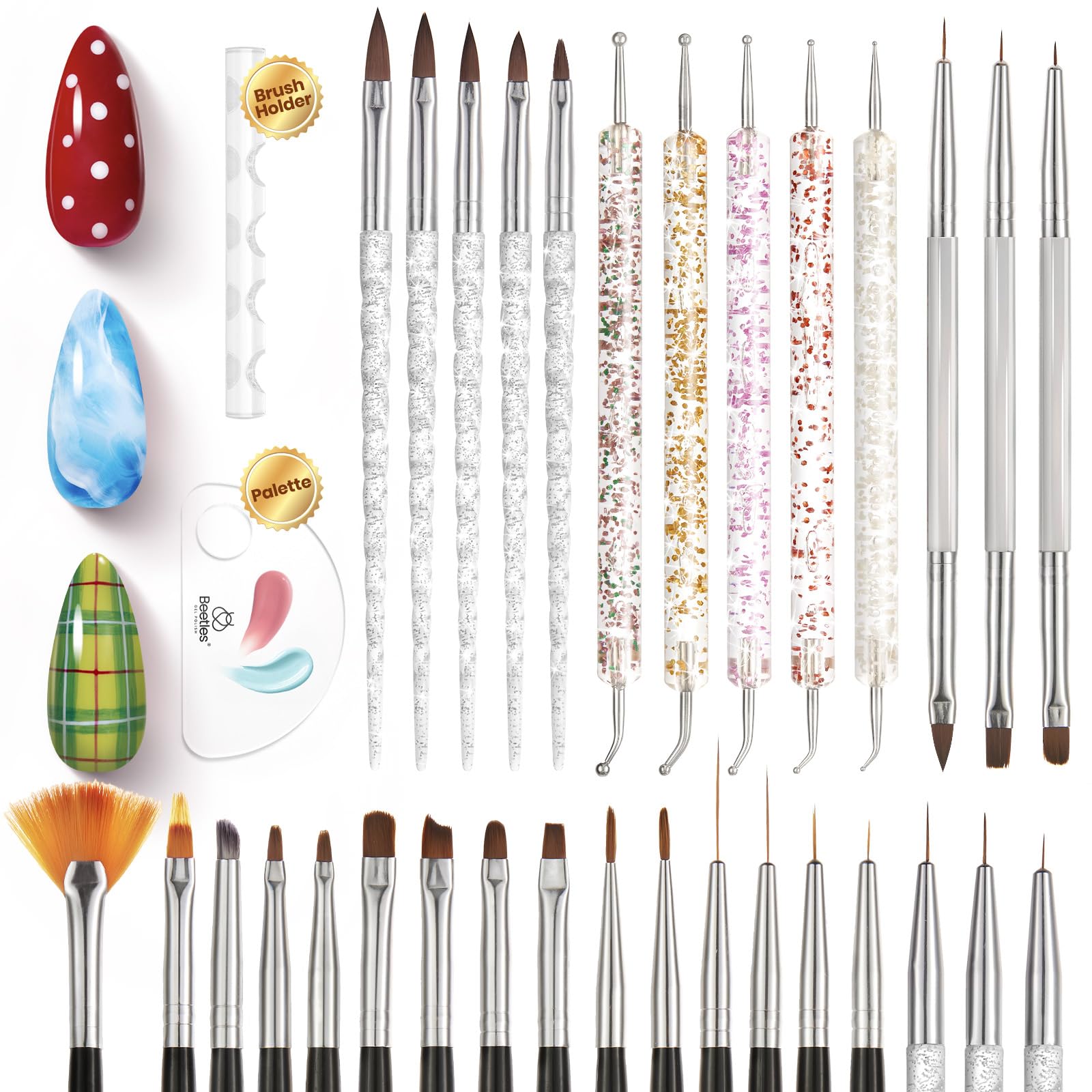 beetles Gel Polish lifestyle manicure setup demonstrating ready-to-use convenience