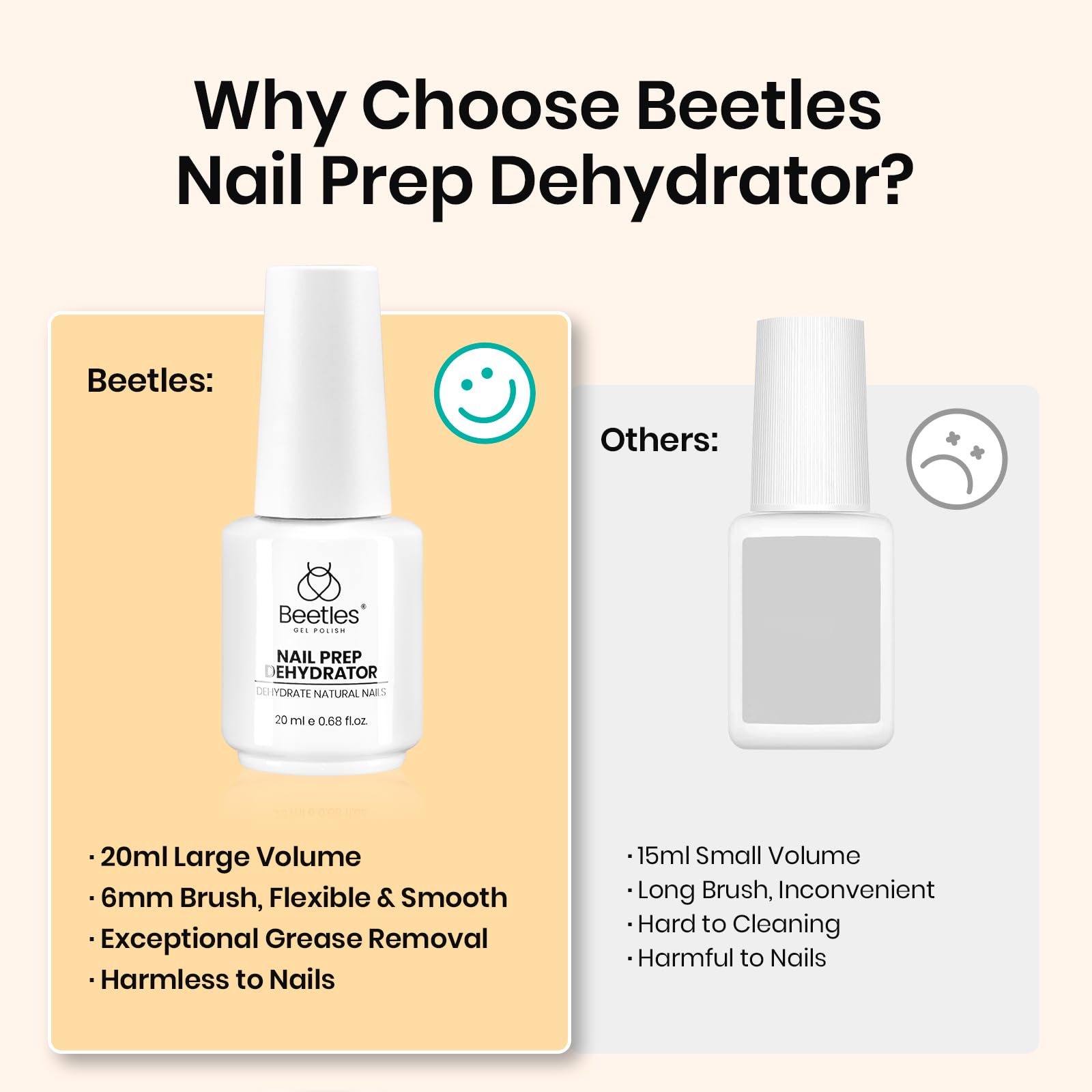beetles Gel Polish beside gel polish bottles suggesting compatibility and streamlined manicure workflow