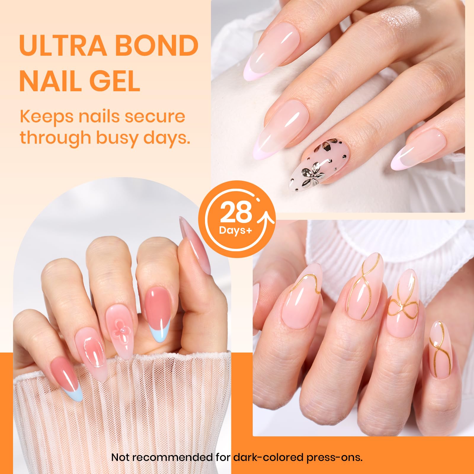 beetles Gel Polish pointed nozzle close-up enabling precise dispensing and less mess