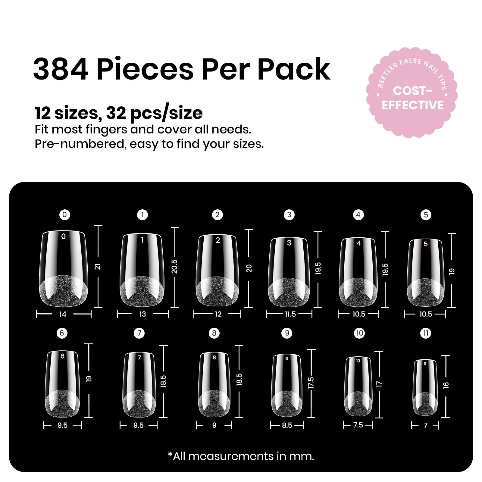 Beetles gel polish over tips in a lifestyle setting for salon results