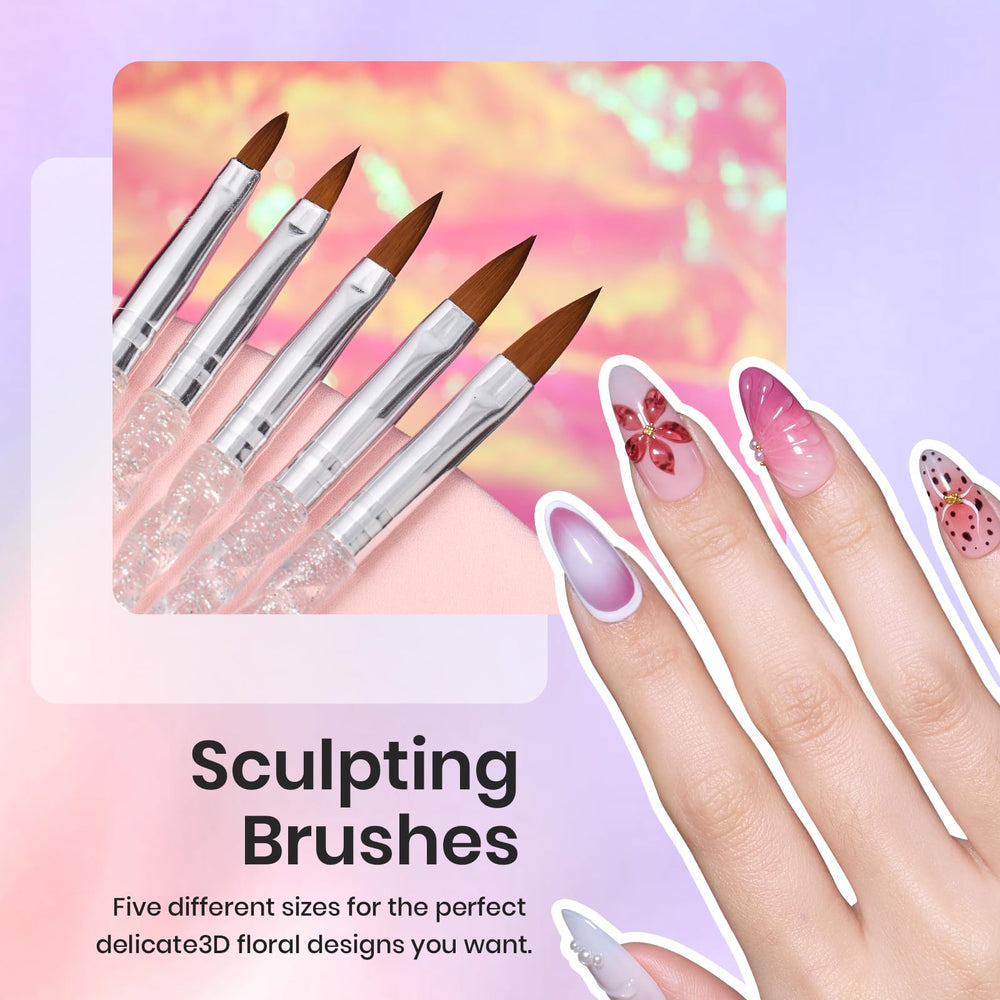 beetles Gel Polish palette and holder portraying organized workspace and mixing ease