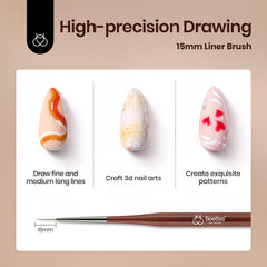 beetles Gel Polish mixing palette with sample gels for custom color blending advantage