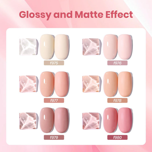 Beetles Gel Polish six bottles lined up demonstrating shade variety benefit