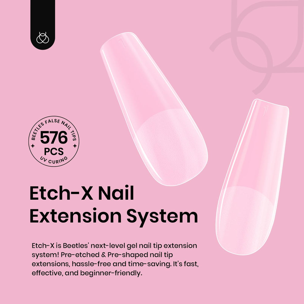 beetles gel polish size chart layout with numbered 0–11 tips for quick fit