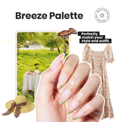 Beetles Gel Polish size scale with bottles next to ruler showing travel-friendly volume