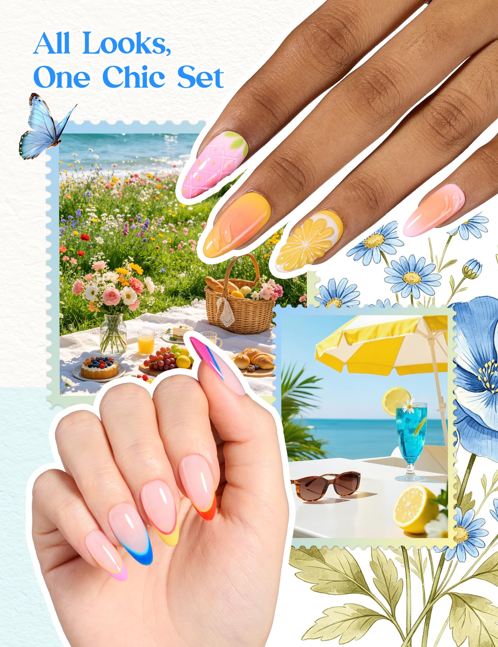 beetles Gel Polish swatch card closeup to preview shades and plan manicures quickly