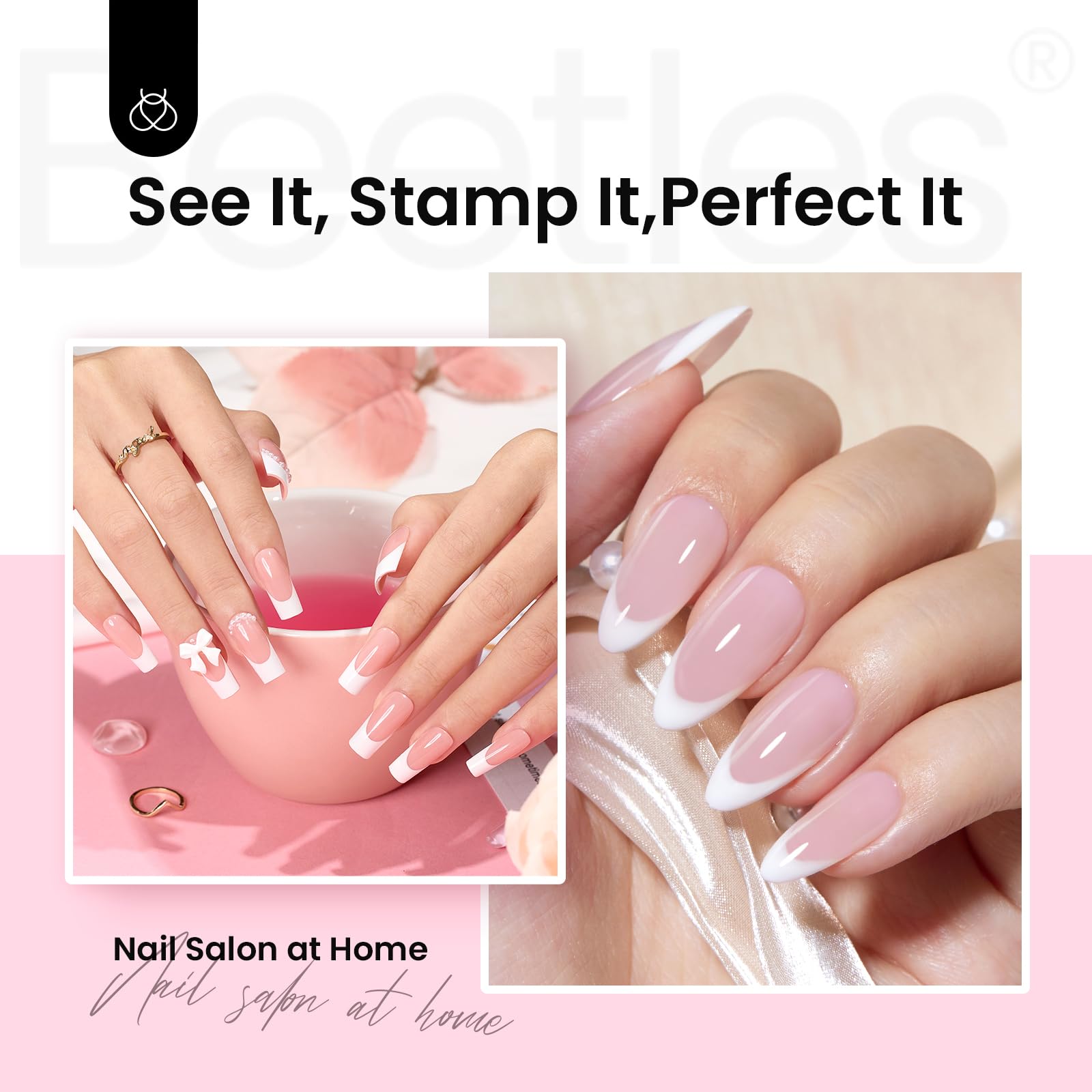 Beetles Gel Polish kit staged on table showing portable at-home manicure convenience benefit