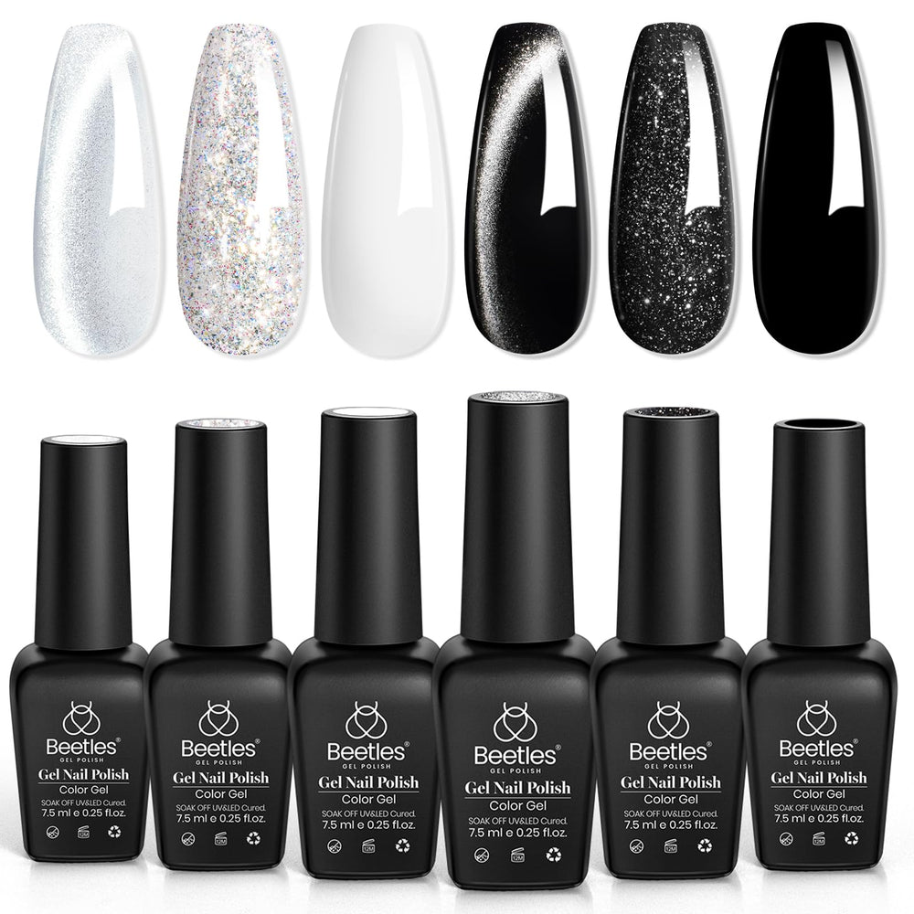 beetles gift box styled with ribbon suggesting an attractive present for nail lovers