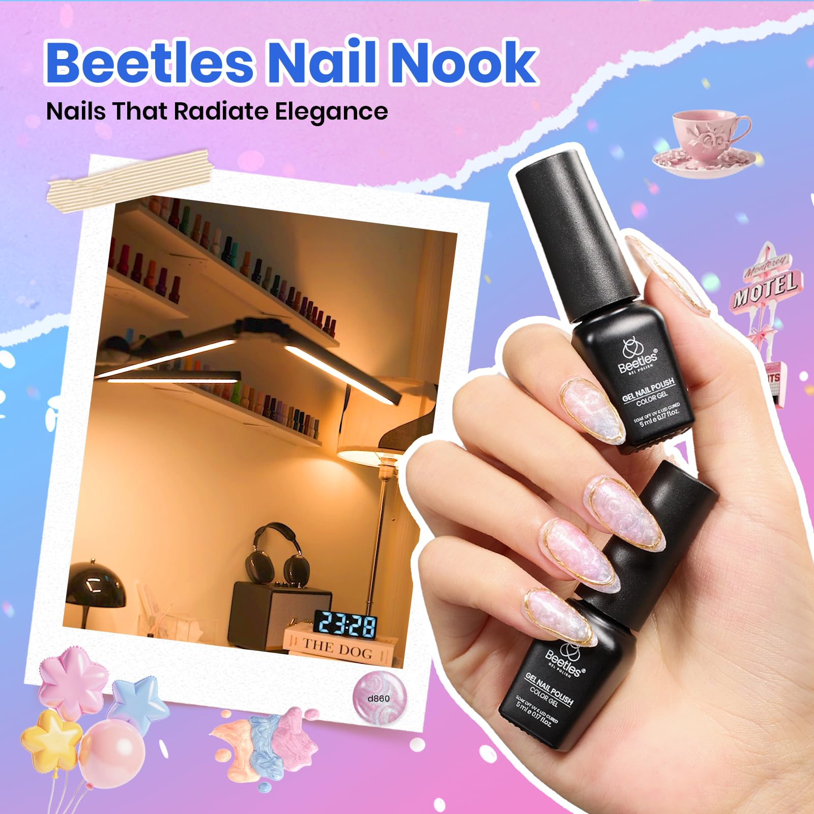 beetles glitter polish close-up highlighting sparkle and photo-ready shine