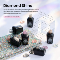 Beetles Gel Polish nail art sticker sheet close-up adding design options to sparkly manicures