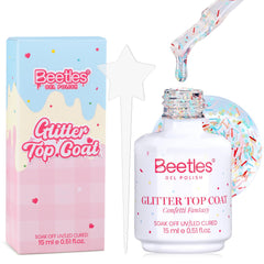 Beetles Gel Polish brush stroke demonstrating smooth application and controlled coverage