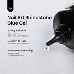 beetles gel polish clear gel texture close-up illustrating bubble-free smooth finish