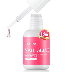Beetles Gel Polish front bottle showing label and compact size for convenience