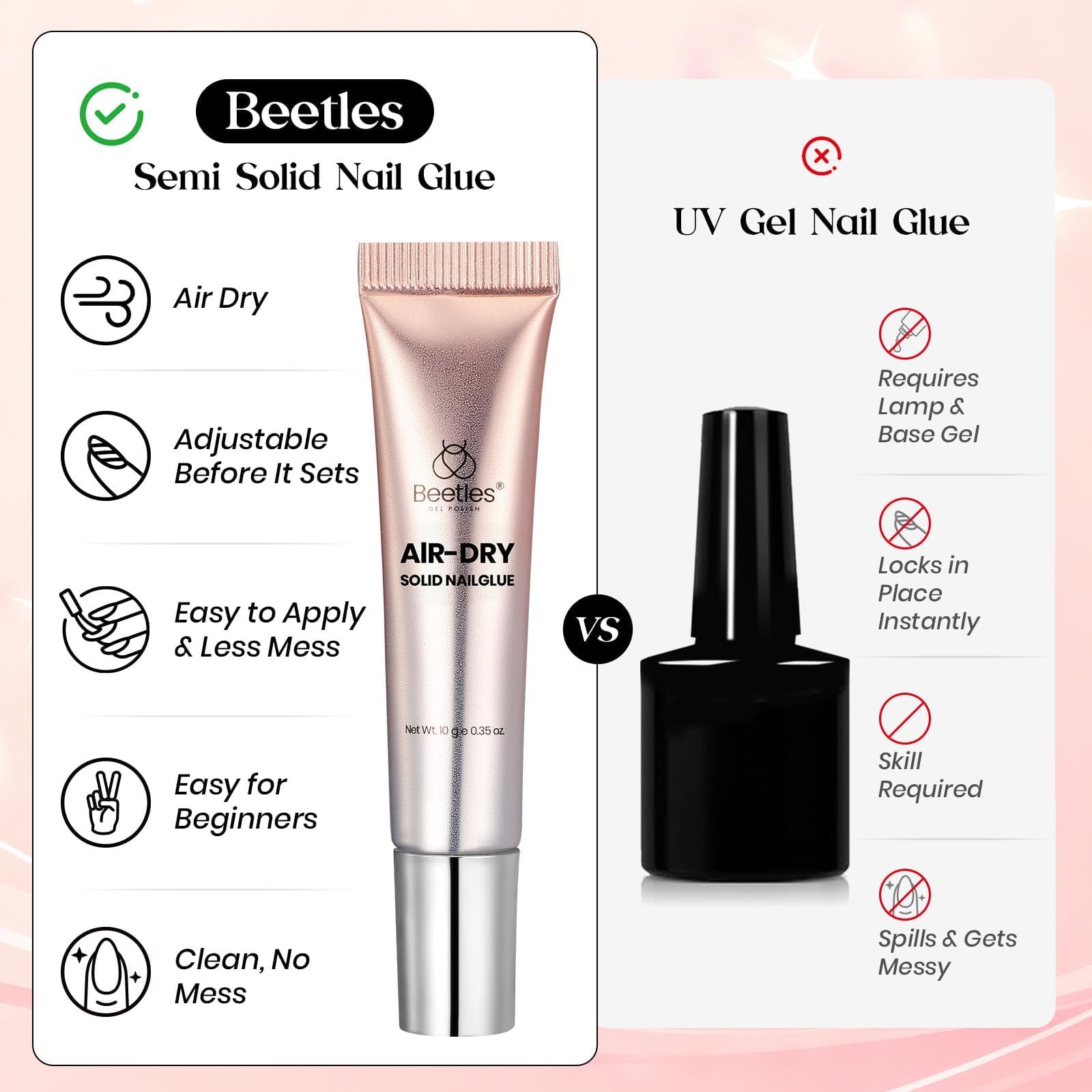 beetles glue packaging and label clear product information visible