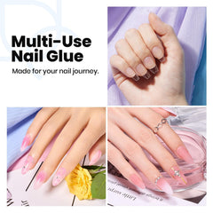Salon setting with Beetles glue in background illustrating professional-grade performance