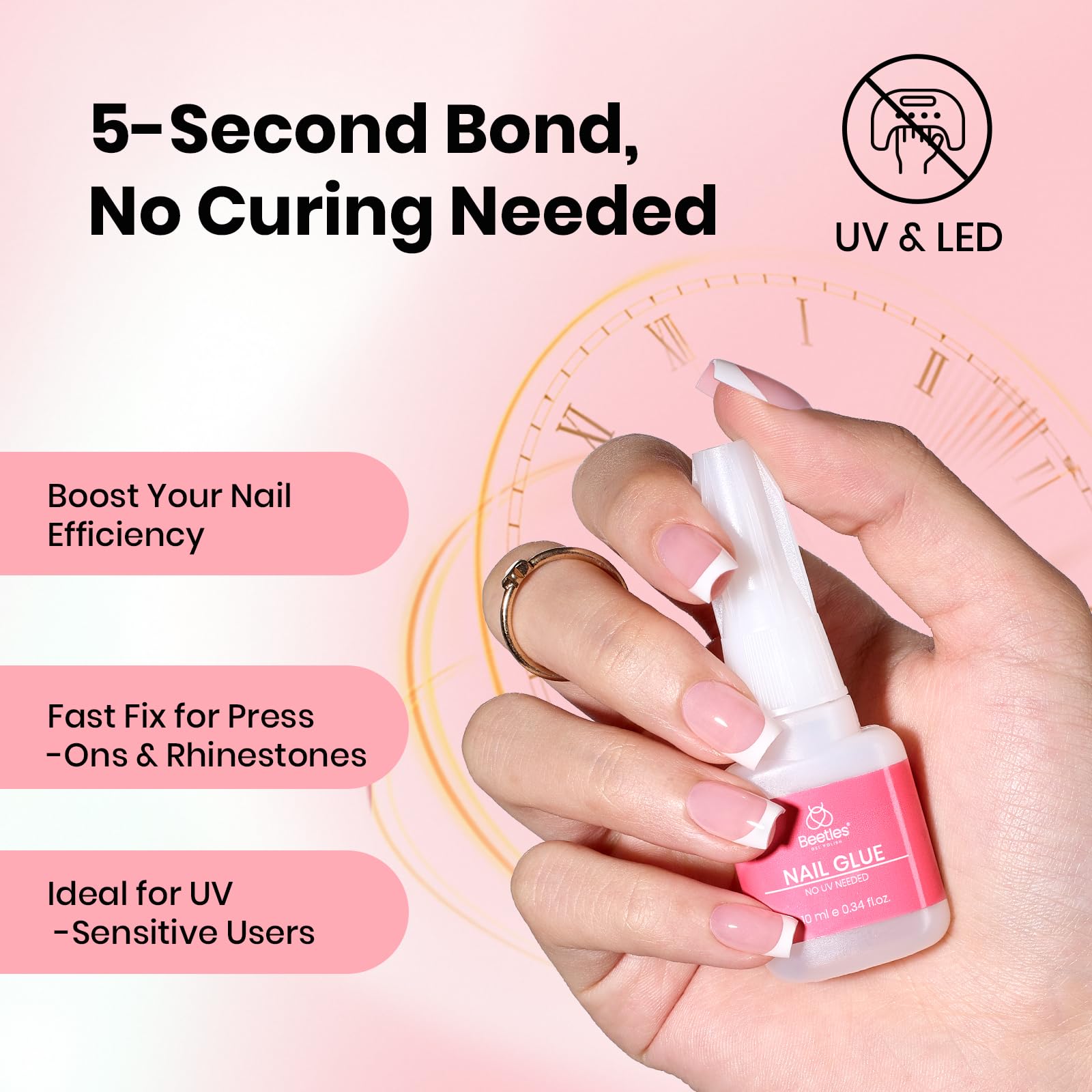 Beetles glue texture drop on surface highlighting viscous gel consistency for long-lasting bonds