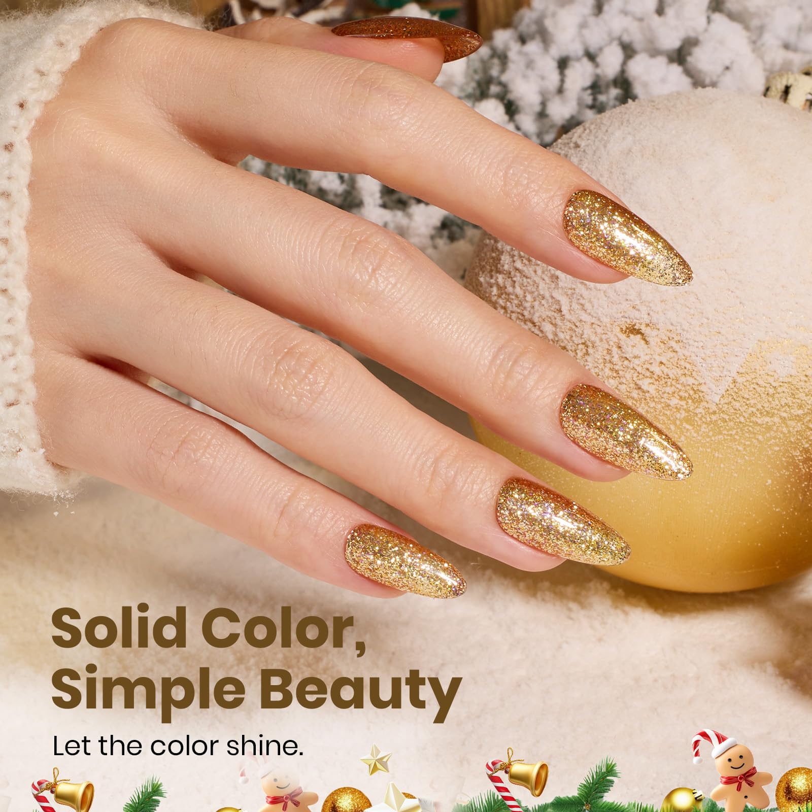 beetles gold label detail displaying shade name and professional finish