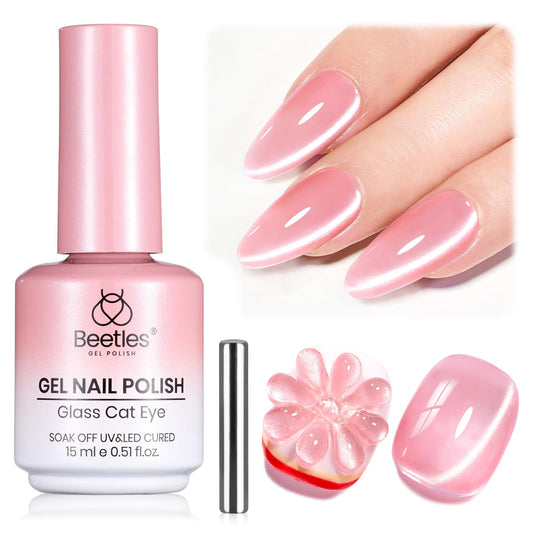 beetles front bottle showing grapefruit pink shade and easy application benefit