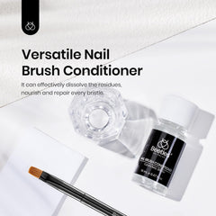 Finished cured nail extensions made with Beetles gel showing high-hardness glossy apex