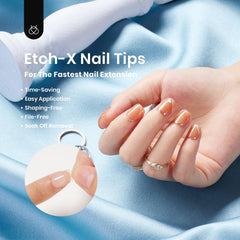 beetles hand applying a tip demonstrating easy at-home use