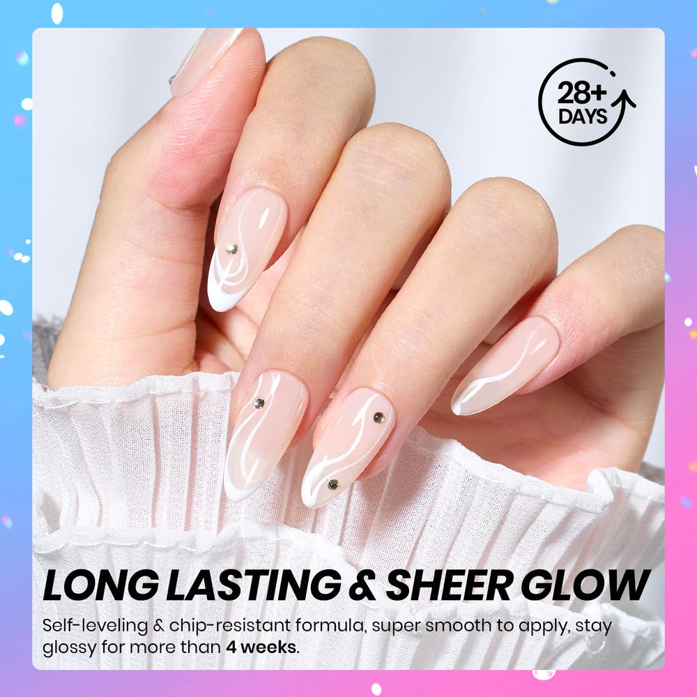 beetles in-use home manicure application showing easy at-home results