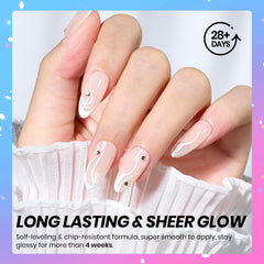 beetles in-use home manicure application showing easy at-home results